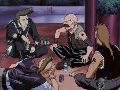 That was ten years ago,
you old coot! Jeez. - Cowboy Bebop