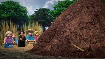 That is the biggest pile of-- - LEGO Jurassic Park: The Unofficial Retelling