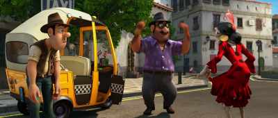 That is the most beautiful
elegance I have ever seen. - Tad, the Lost Explorer, and the Secret of King Midas