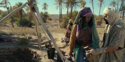That is the place
where Moses finds rescue. - Testament: The Story of Moses