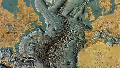 That the sea floor is spreading, - Origins: The Journey of Humankind