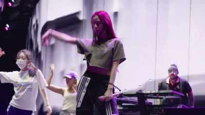That was the sickest I've ever been. - Blackpink: Light Up the Sky