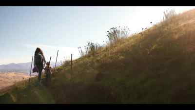 That the trail up there
is long and zig-zaggy. - Maid