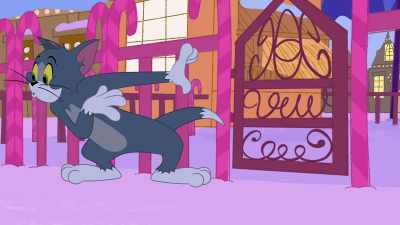 That toy mouse
and his detestable rat friends - Tom and Jerry Snowman's Land
