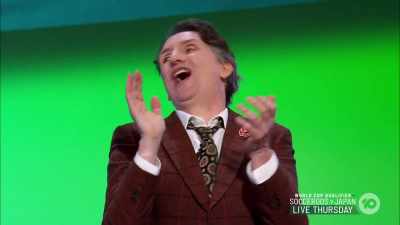 That is true.
(CHIMING) - Would I Lie to You?