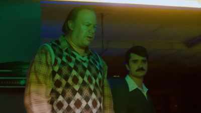That was utterly humiliating, us
stood there like a pair of plonkers - The Curse