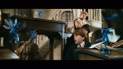 ...that was actually something that we did on the fly. - Harry Potter and the Chamber of Secrets