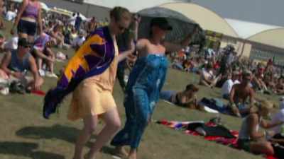 That this was almost like
magic fairy pixie dust - Woodstock 99: Peace Love and Rage