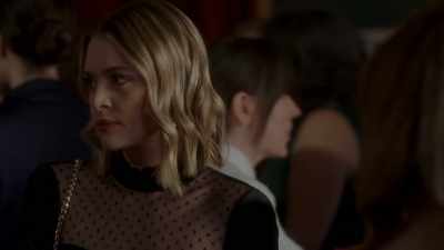 That wasn't about you
faking your death, was it? - Pretty Little Liars: The Perfectionists