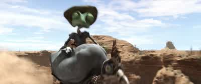 That wasn't altogether unpleasant! - Rango