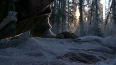 That way I can have a more
malleable hide to work with
when I make booties. - Life Below Zero: Next Generation