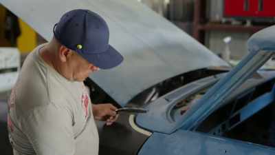 That way I can push
the fender in - Shorty's Dream Shop
