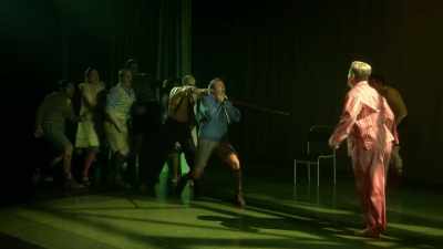 That way, whatever time he has,
he doesn't spend it worrying - National Theatre Live: Nye
