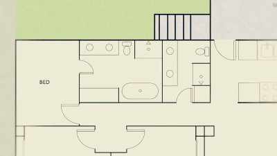 That we're going to turn
into two spaces that do work. - Why the Heck Did I Buy This House?