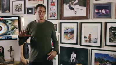 That was when we're
here to stay, you know, - Pretending I'm a Superman: The Tony Hawk Video Game Story