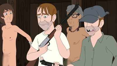 That why we all startin' to look the same
and getting a lot... - Trailer Park Boys: The Animated Series