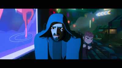 -That won't be necessary.
-[vocalizing] - Nimona