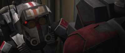 That would be impossible,
seeing as Omega is not on this mission. - Star Wars: The Bad Batch