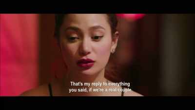 That would be my reply to what you said,
if we were a real couple. - Always Be My Maybe