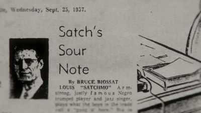 That... You know,
they interviewed Adam Clayton Powell. - Louis Armstrong's Black & Blues