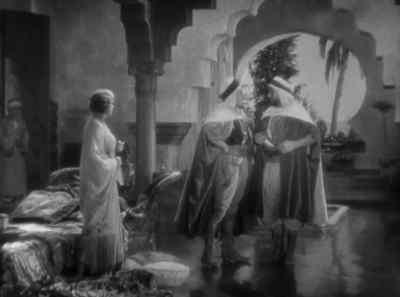 "That young rascal has
been gone a week --
against my strict orders. " - The Son of the Sheik