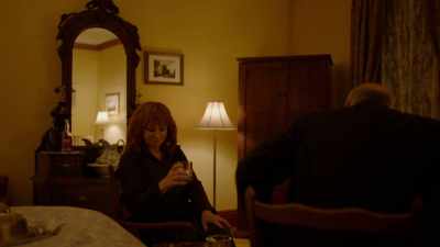 -That'd be nice.
-[bart grunts] - Reba McEntire's The Hammer