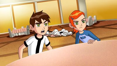 THAT'D BE THE THING THAT
ATTACKED ME LAST NIGHT. - Ben 10