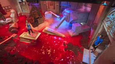 That'll make
Shadi's transition from the cargo net - Floor Is Lava