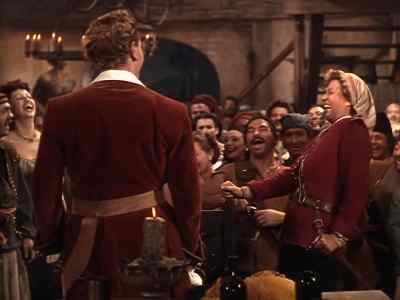 That'll teach you not to marry
anyone who can't see a joke. - The Spanish Main