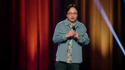 That's a black guy, by the way.
I don't know if you know. - Jimmy O. Yang: Guess How Much?