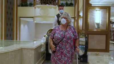 That's a chandelier fit for royalty. - Miriam Margolyes: Australia Unmasked