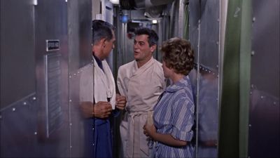That's a clever shower schedule you got worked out - Operation Petticoat