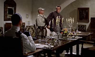 That's a Dom Pérignon '55 It would be a pity to break itI prefer the '53 myself - Dr  No