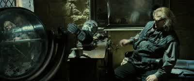 That's a Foe GlassLets me keep an eye on my enemiesIf I can see the whites of their eyes they're standing right behind meWouldn't even bother telling you what's in thereYou wouldn't believe it if I did - Harry Potter and the Goblet of Fire