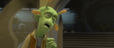 That's a funny place for his antenna - Planet 51