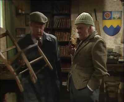 That's a hell of a chair
for Randolph Scott. - Last of the Summer Wine