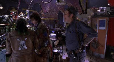 That's a high temperature fabric adhesive liquid projector - Mystery Men