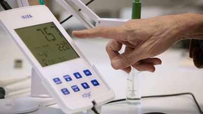 That's a hundredth of a unit,
a pH unit. - Superhuman: The Invisible Made Visible