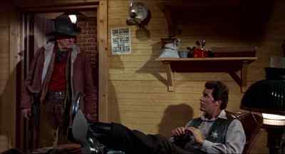 That's a lousy jail you got in here. - Support Your Local Sheriff!