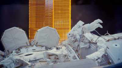 That's a micro meteorite
coming into the earth and - One Strange Rock