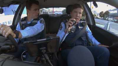 That's a negative, Sarge. We'll keep
an eye out, though. Over. Copy that. - Wellington Paranormal