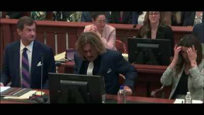 That's a nice
tie! I like that tie. - Depp V Heard