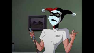 That's a real gasser, huh, Mr. J? - The New Batman Adventures