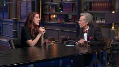 -That's a tiny thing to be poking it up.
-Yeah, it's a tiny, tiny needle. - Bill Nye Saves the World
