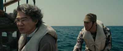 That's a US warship!
What can we do in this little rig? - Godzilla Minus One