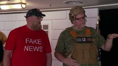 That's a weird question.
Let me ask you something. - Reno 911! The Hunt for QAnon