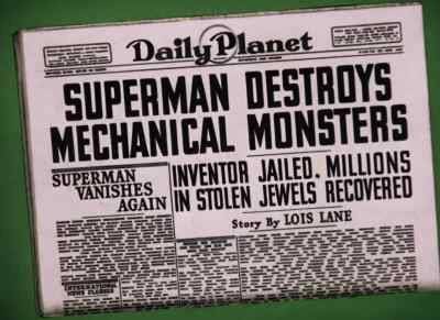 That's a wonderful story, Lois. - The Mechanical Monsters
