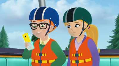 That's because air currents curve.
It's the Coriolis effect. - The Magic School Bus Rides Again: The Frizz Connection