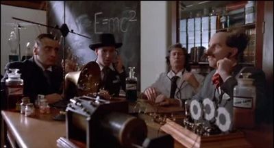 That's Albert's music Yes Crikey yes - Young Einstein
