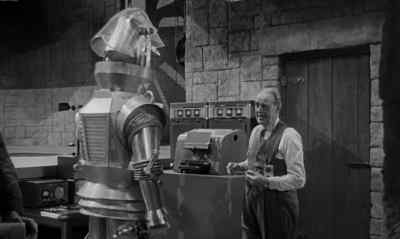 That's all I could
think of for him to say. - Tobor the Great